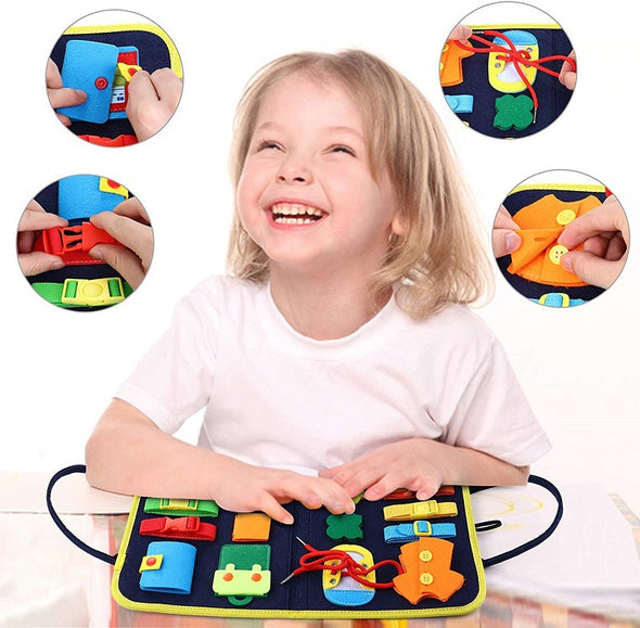 Children's Dressing Buttoning Learning Toy