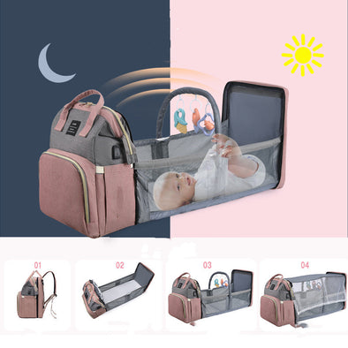 Baby  Large Capacity  Crib Backpack