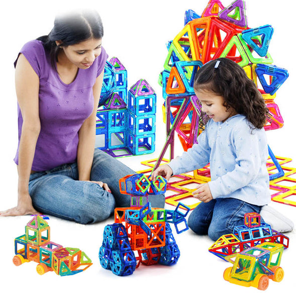 Kids Magnetic Building Blocks DIY Magnets Toys